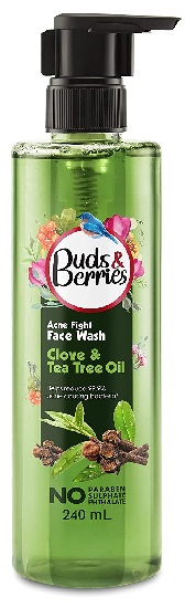 Buds & Berries Clove & Tea tree Oil Acne fight Face wash