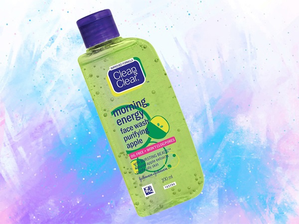 Clean & Clear Morning Energy Green Apple Face Wash