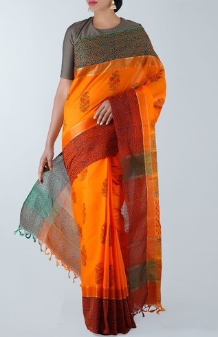 Designer Kanchi Cotton Saree