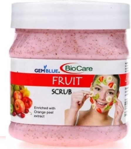 Gemblue Biocare Fruit Mask Enriched With Orange Peel Extract