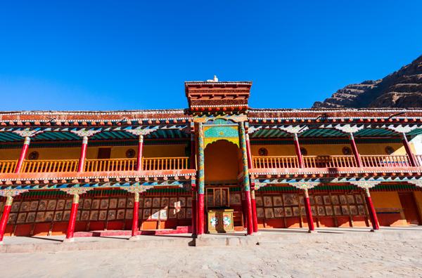 Hemis Monastery, Ladakh: Largest and oldest monastery in Ladakh, famous for its Hemis Tse Chu festival.