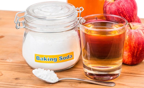 Honey, Baking Soda and Apple Cider Vinegar Mask