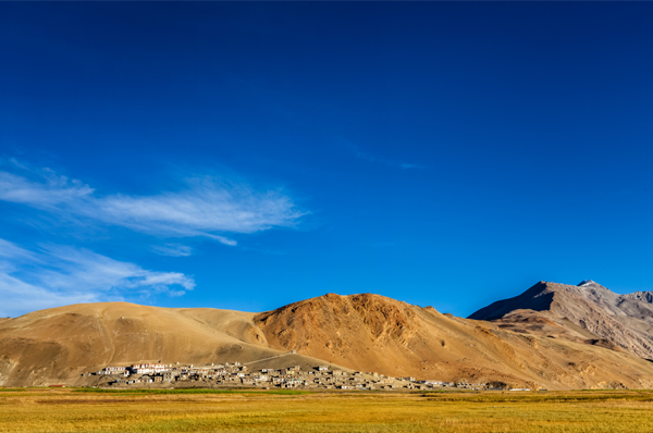 Korzok Village, Ladakh: Nomadic village offering a glimpse into traditional life.