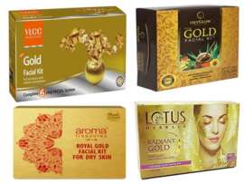 9 Latest Gold Facial Kit Brands Available In India