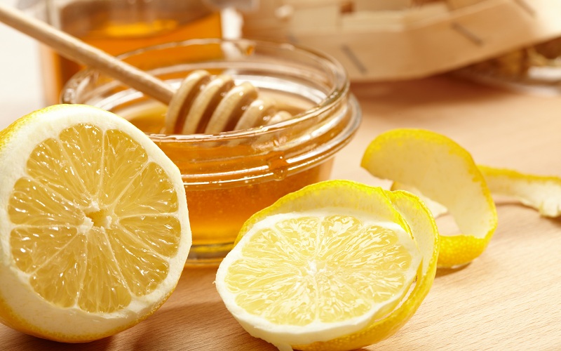 Honey,and,lemon