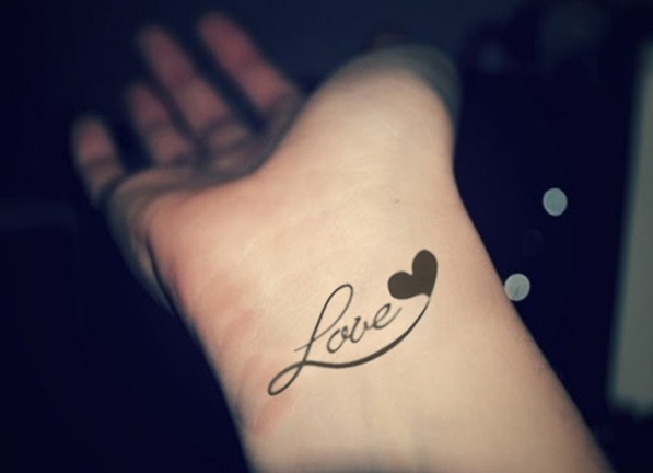 Love Tattoos on Wrist