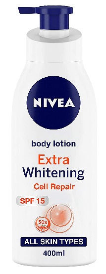 NIVEA Body Lotion, Extra Whitening Cell Repair