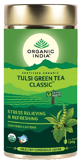 Organic India Classic Tulsi Green Tea