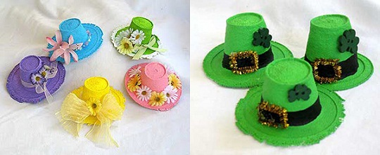 Paper Cup Hats Craft