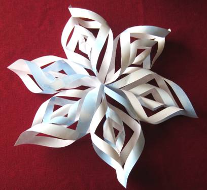 Paper Snowflake Craft