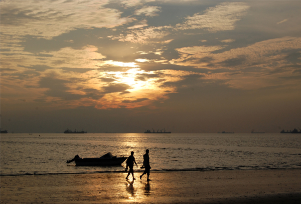 Patenga Sea Beach Bangladesh