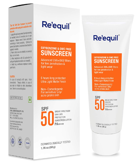 Re' Equil Oxybenzone And Omc Free Sunscreen