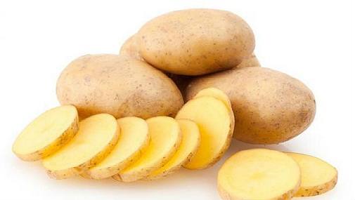 Raw Potato for Dark Circles in Kids