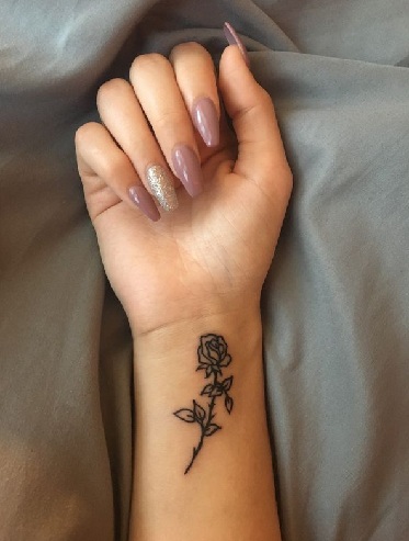Rose Tattoos on Wrist