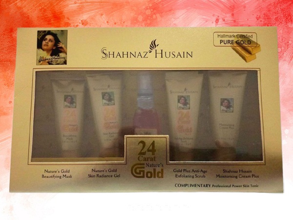 Shahnaz Hussain 24 Carat Gold Facial Kit