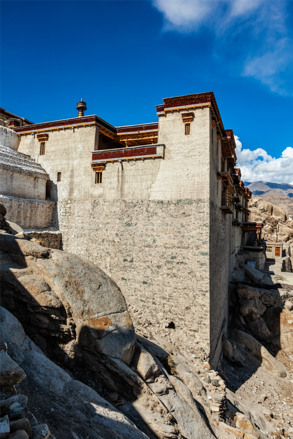 Shey Palace, Ladakh: Former royal palace overlooking the Indus Valley.