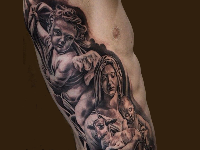 UPDATED] 30+ Iconic Virgin Mary Tattoos