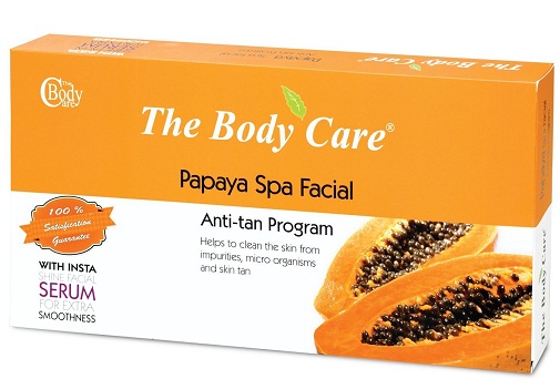 The Body Care Papaya spa Facial Anti Tan Facial Kit