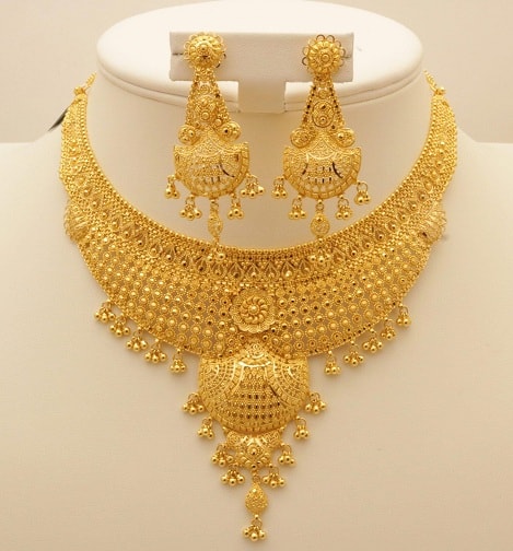 50 Grams Gold Necklace Designs - Latest 