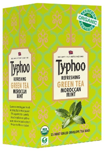 Typhoo Organic Green Tea - Moroccan Mint