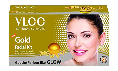 VLCC Gold Facial Kit pro mastnou pleť