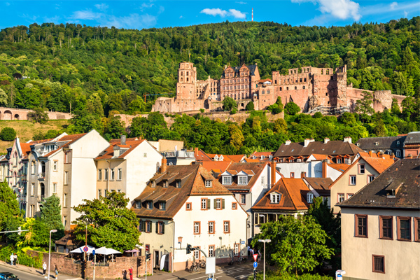 Heidelberg - most beautiful city in Germany to visit.