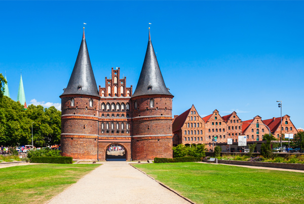 Holstentor - cultural attraction in Germany
