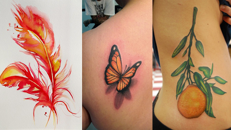 Common or Sweet Orange  Body art tattoos Tattoos Flower drawing