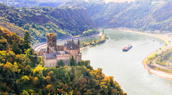  Romantic Rhine  -  top vacation spot in germany