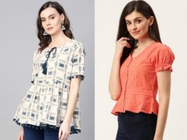 25 Trendy Styles of Cotton Tops for Women with Fashionable Look
