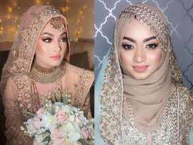 10 Fashionable Wedding Hijab Styles For Muslim Brides