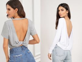Backless Tops for Women – 15 Latest Designs for Stunning Look