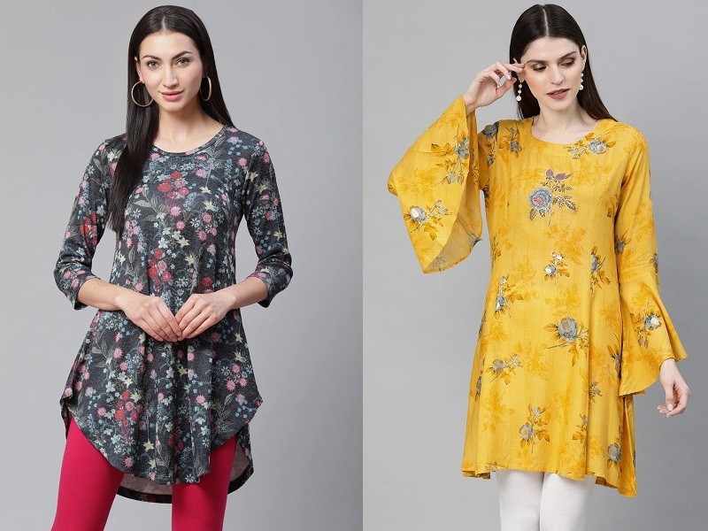 20 Stylish Designs Of Short Kurtis For Women In India