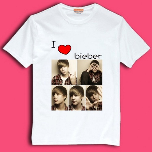 5 Images Bieber T-Shirt