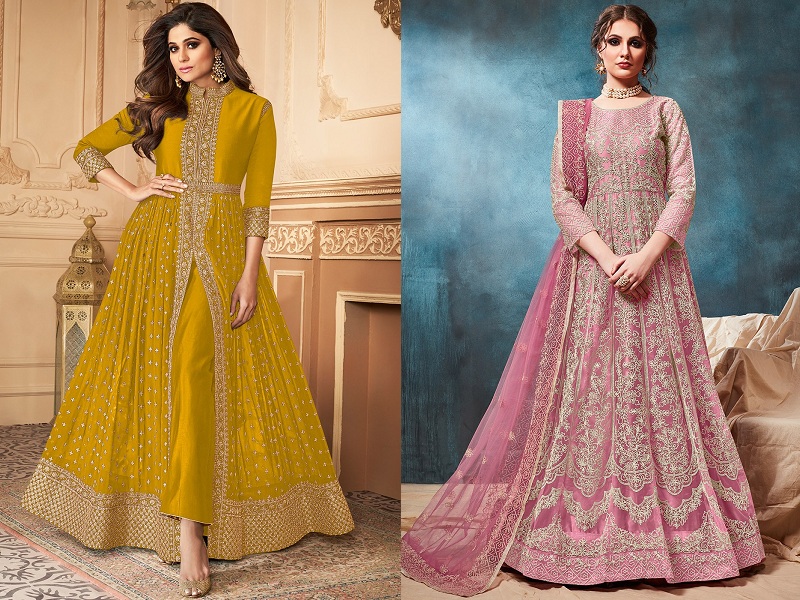 9 Beautiful Long Salwar Suit New Designs For Women