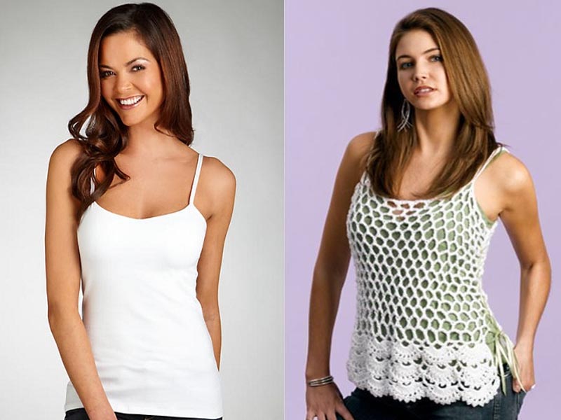 9 Comfortable White Camisole Designs For Women