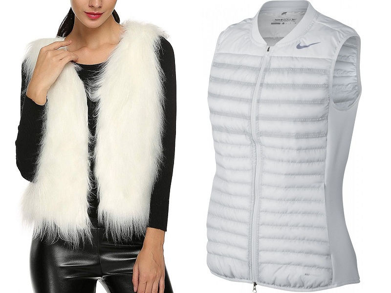 9 Fashionable Designs Of White Vests For Womens