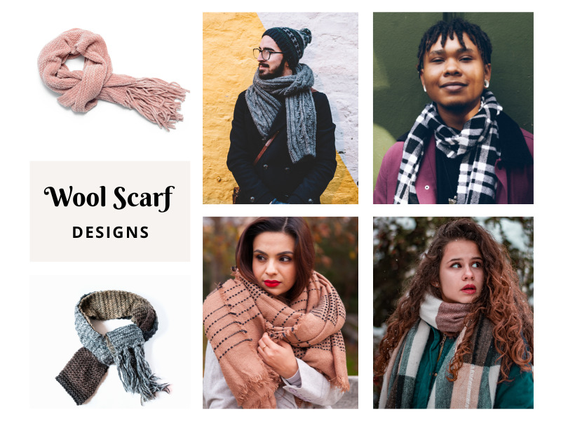 9 Latest Wool Scarf Designs For Men And Women In Trend