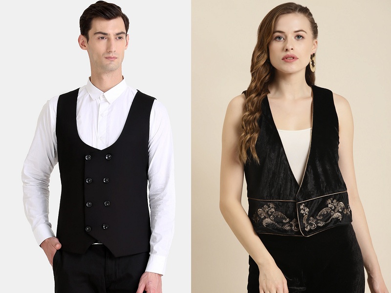 9 New Designs Of Black Vests For Men And Women In Fashion