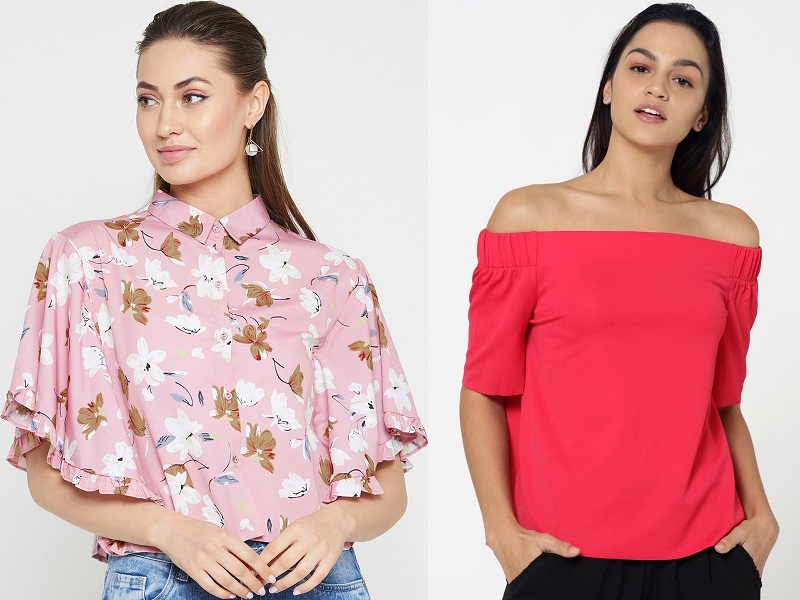9 Stunning Models Of Pink Tops For Women's In Fashion