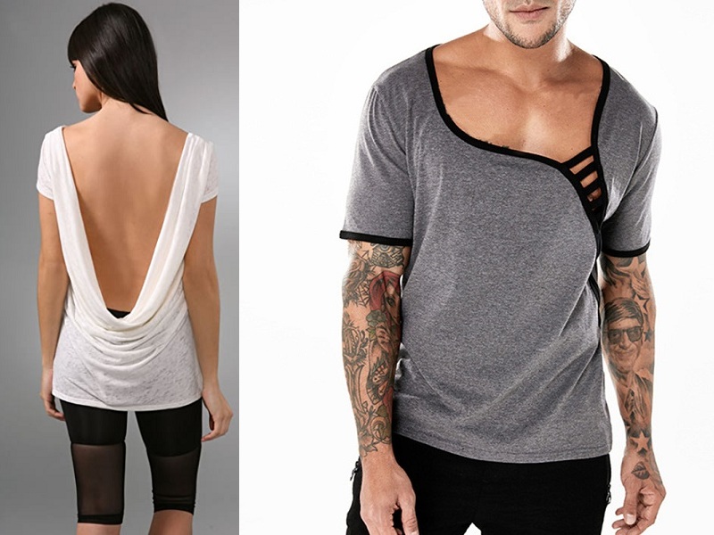 9 Stylish Designs Of Low Cut Tops For Women And Men