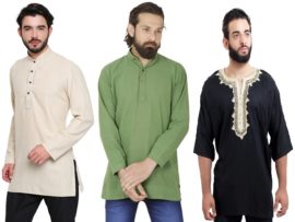 9 Stylish and Comfortable Mens Tunics in Trend