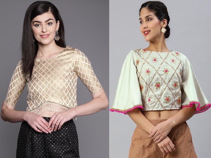 9 Trendy Silk Tops For Ladies In Different Styles