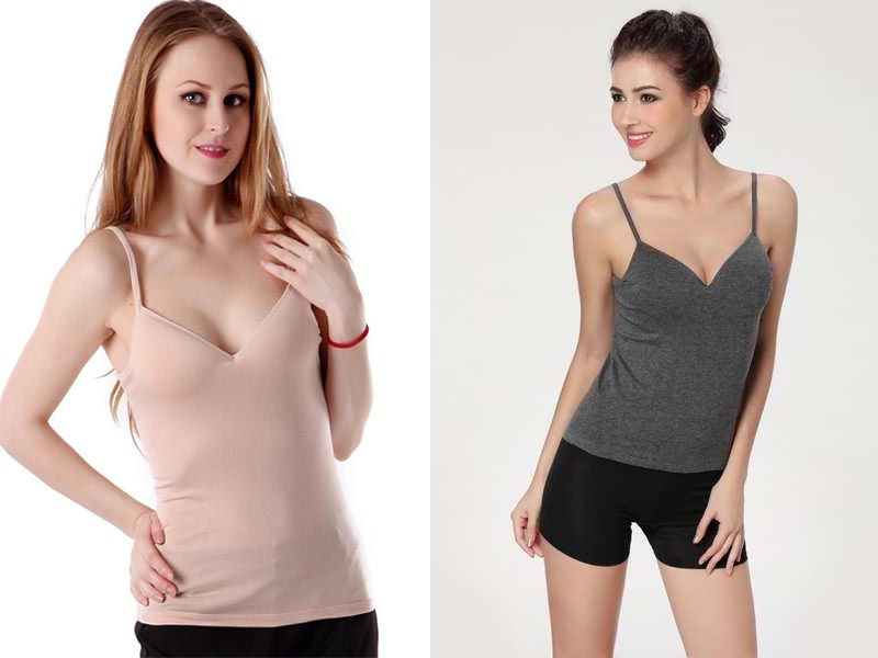 9 Ultra Chic Padded Camisoles For Women
