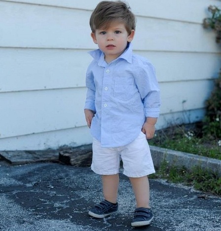 Baby Blue Dress for Boys