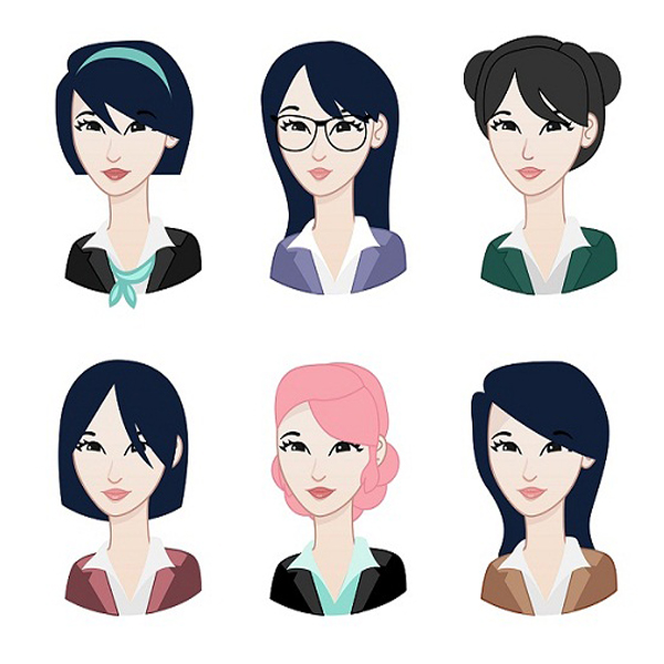 Asian Girls Hairstyles