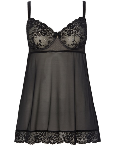 Black Lace Nighty for Girls