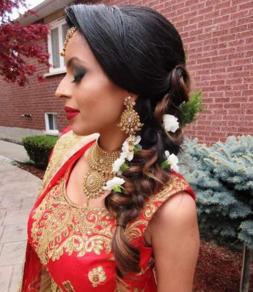 Bridal Braided Hairstyle