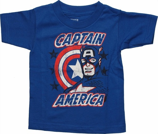 Captain America Kids T Shirt