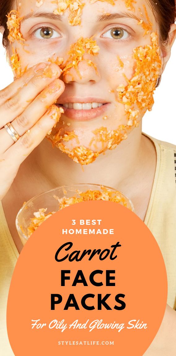 How to use carrot for face